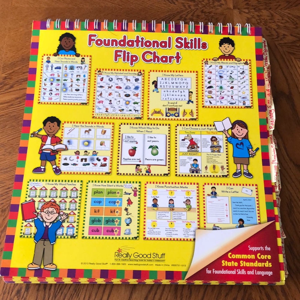 Foundational Skills Flip Chart - 1 flip chart